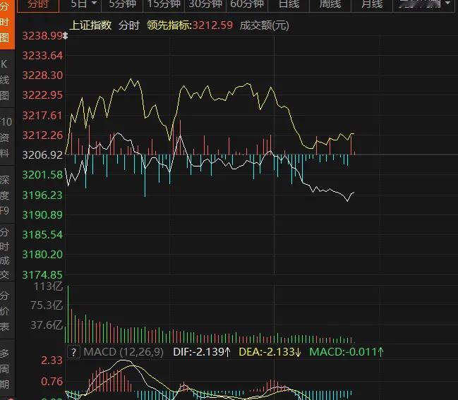 大盘还是处于滞跌阶段过程中（2025年1月7号午盘）
今天股市观感 
图一，从大