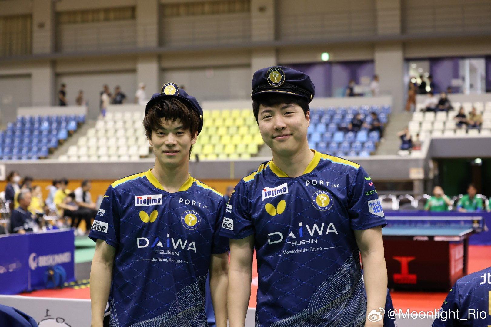 吉田雅己/林钟勋2比0田添健汰/朴康贤 ​​​