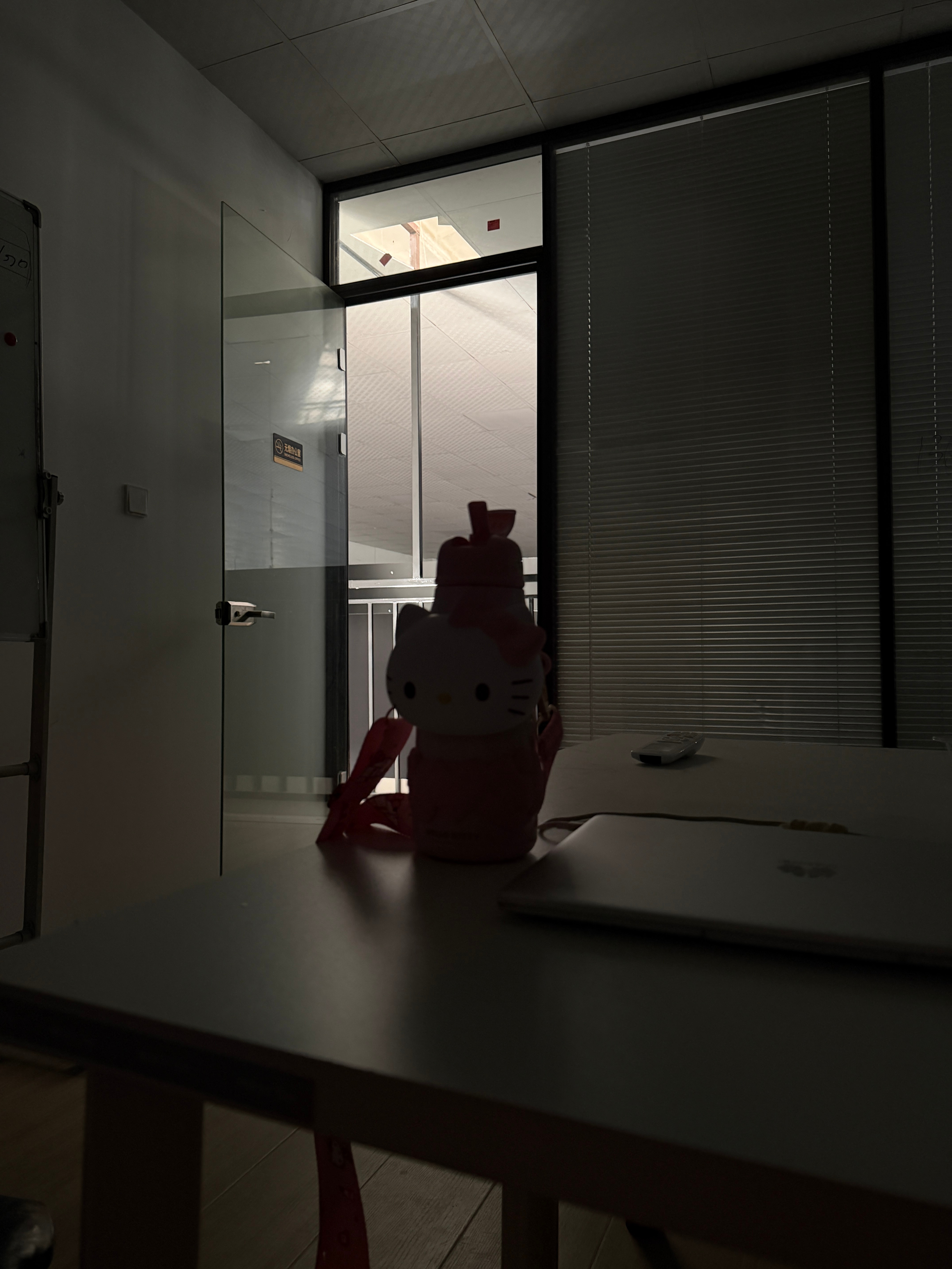 公司断电了…你们说我是呆在这睡觉还是出去晒太阳？