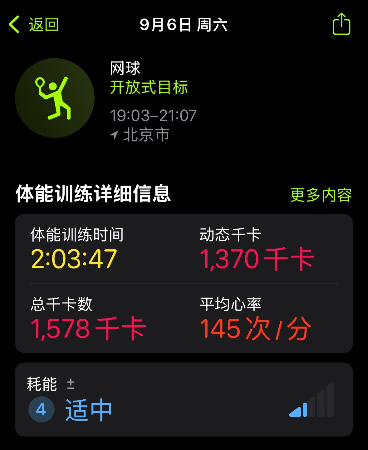 北京最近的天气，打夜场真的太舒服~🎾 ​​​