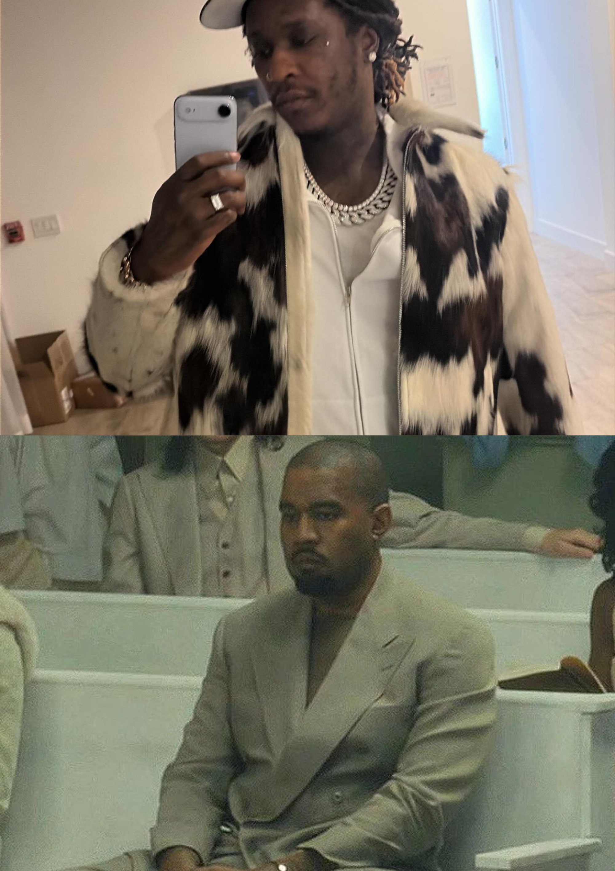 Young Thug 分享了他与 Ye 就 Lil Durk 无罪判决进行的短信