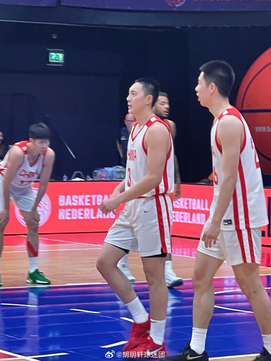 胡明轩[超话]中国男篮中国男篮vs荷兰男篮热身赛新鲜的轩轩🐯💪 ​​​