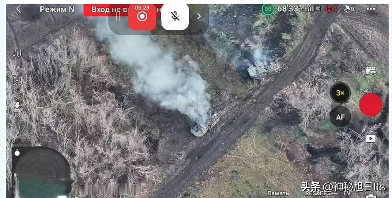 战斗录像显示，俄军机械化突击屡屡失败，这表明俄军已无力恢复战场上的机械化机动能力