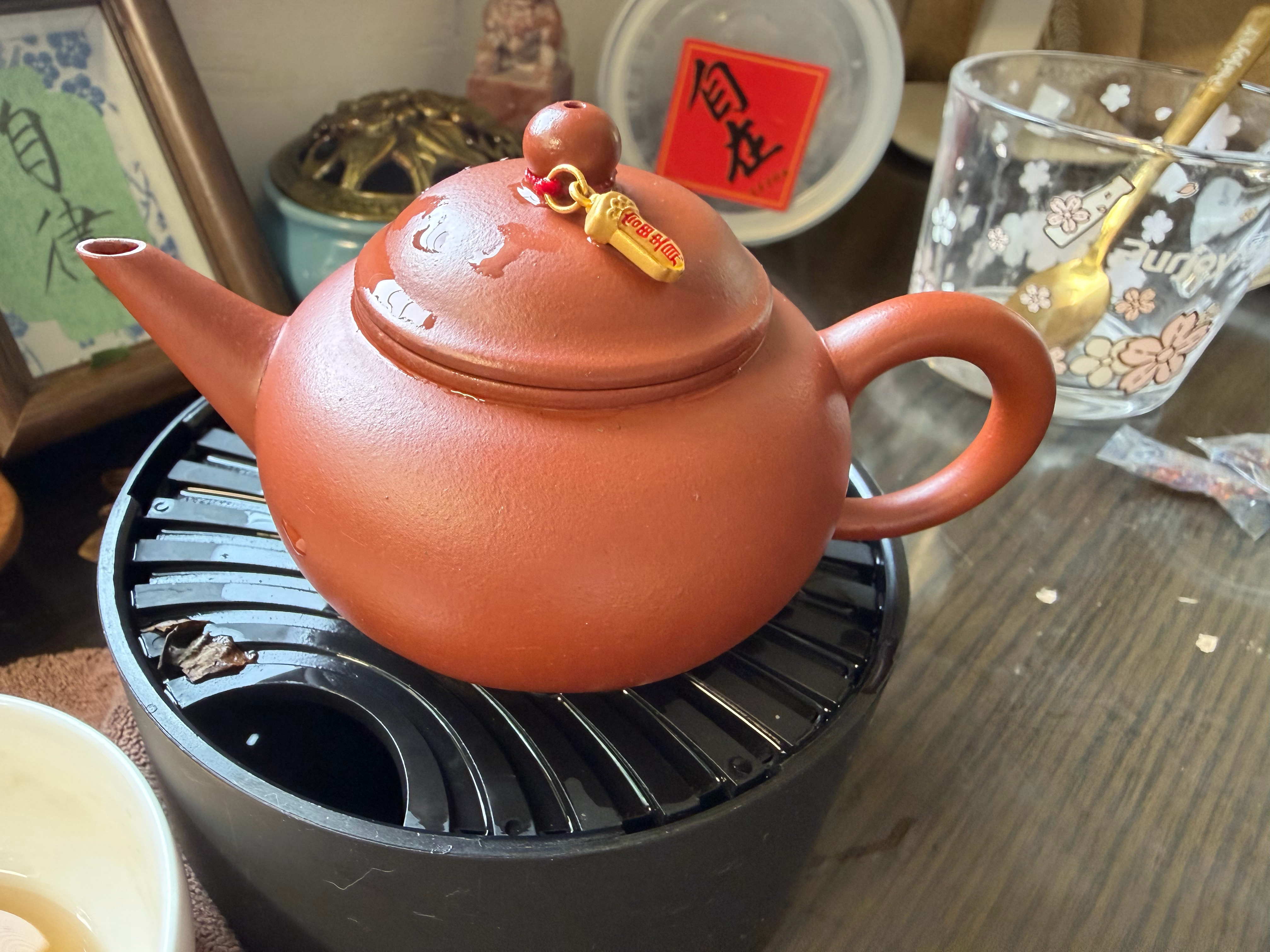 不求暴富贵，安乐似神仙今天开始，认真养壶