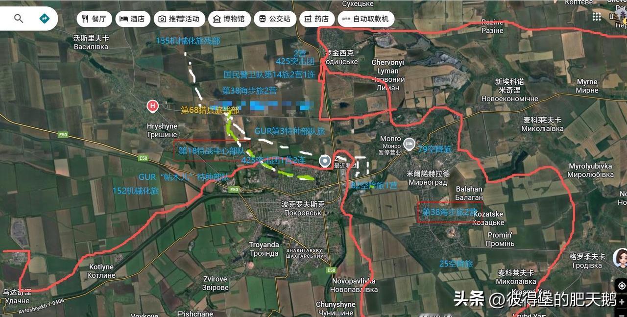 大致描述一下波克罗夫斯克（红军城）—米尔诺格勒城市群乌军动态

以下综合乌军及俄