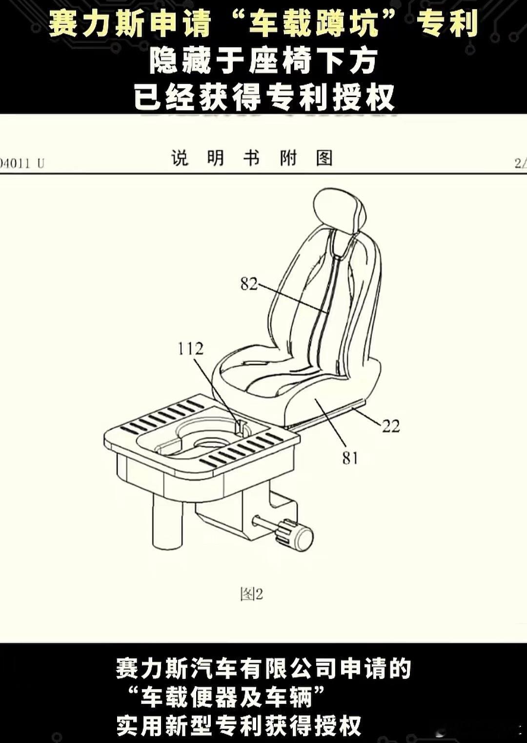 赛力斯将推出车载厕所这东西或许就和新能源刚开始的冰箱、彩电、大沙发一样。但是也不