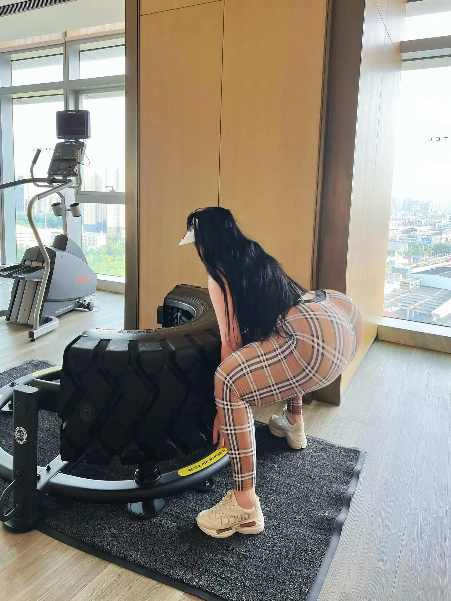 精致BBW- Gym ootd.🧢 Beverly（还不错的～可惜被...