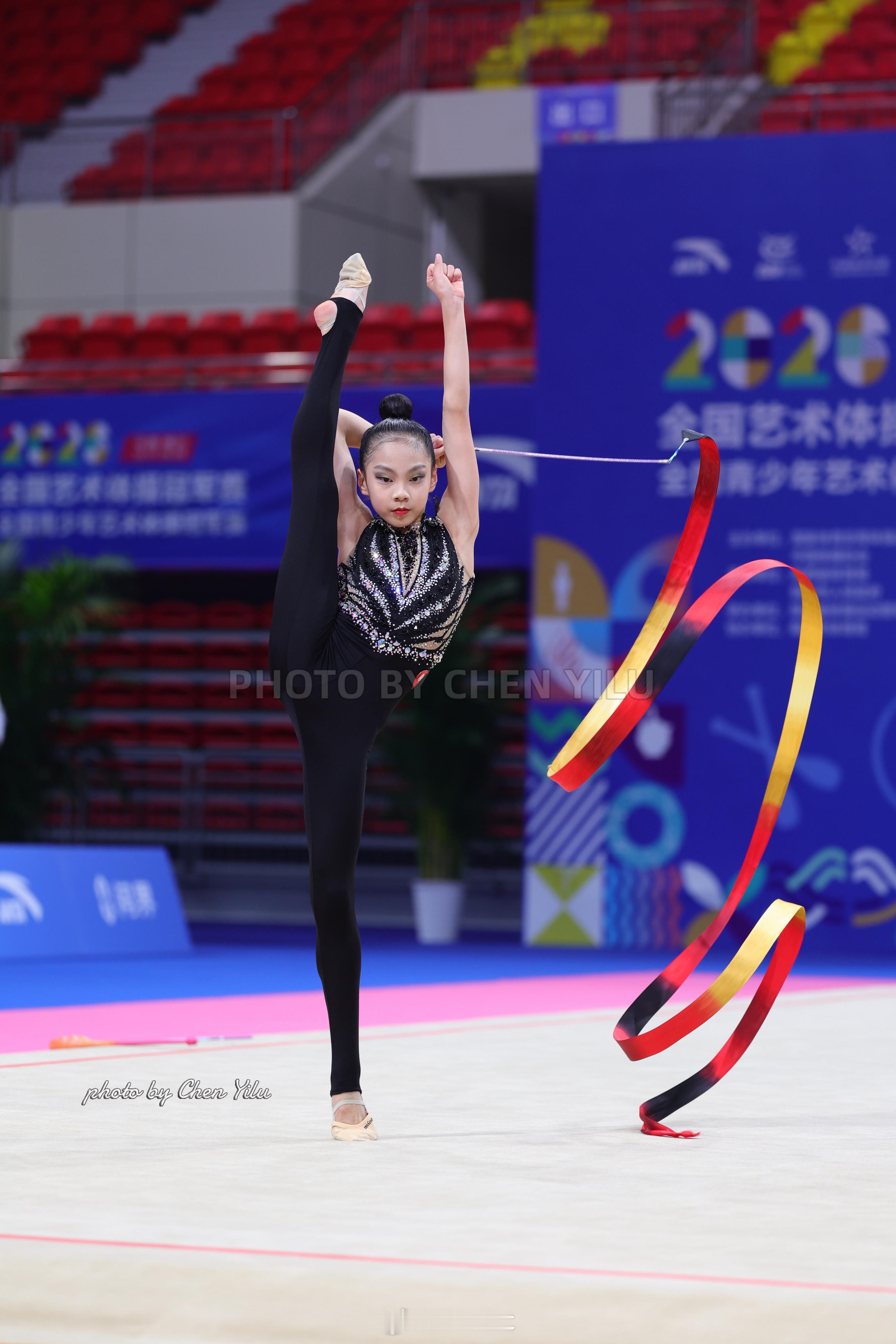 2026全国艺术体操冠军赛今早少年组棒带资格赛马上儿童组的圈球资格赛半小时后开赛