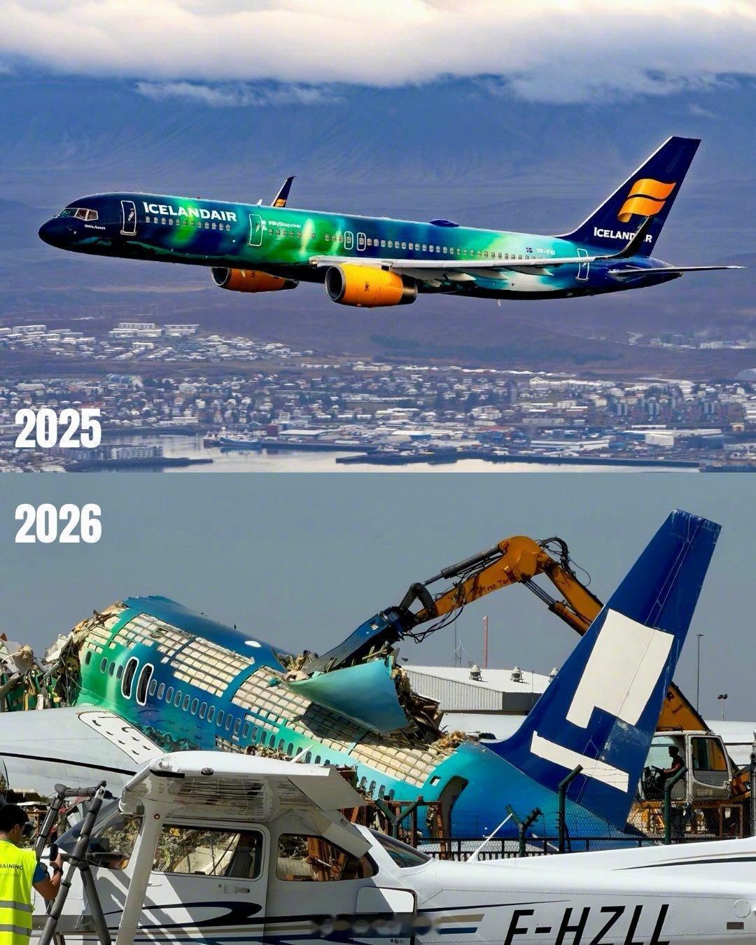 最美丽的757—冰岛航空757-200“Hekla Aurora”极光彩绘（TF