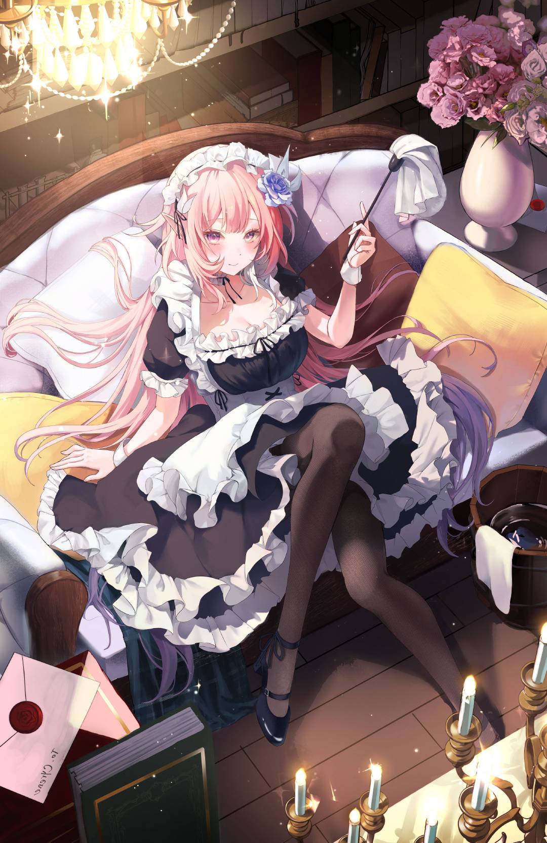 昔涟——崩坏：星穹铁道——画师: ハレ，网页链接