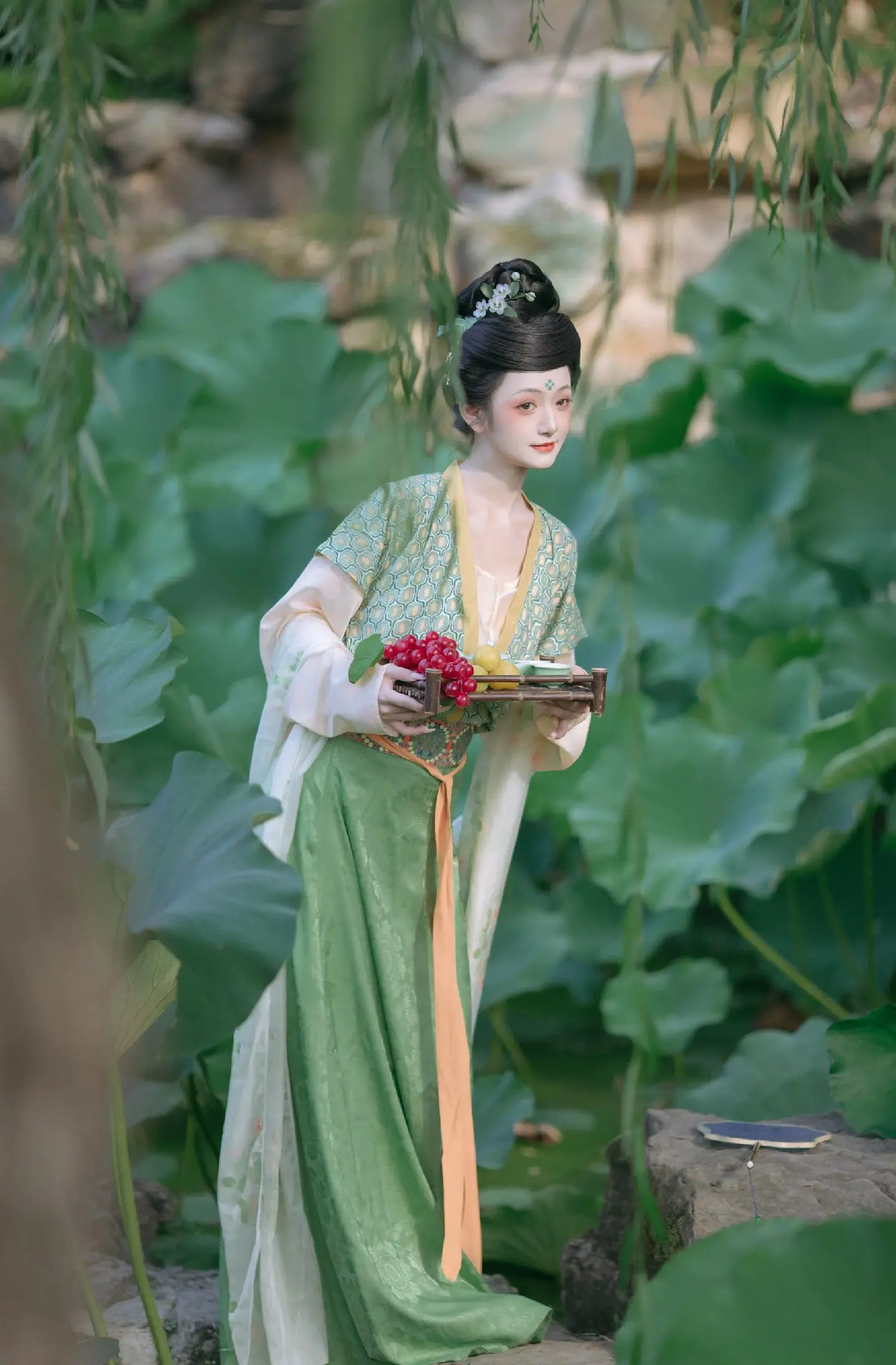 一个唐朝小女孩的午后～