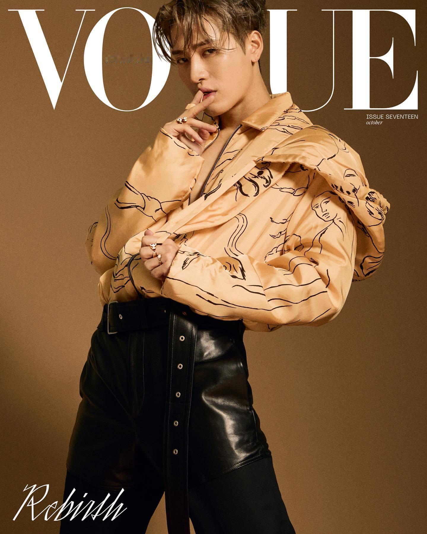 VOGUE Singapore 复刊以来拍摄的男星封面 . 2022.01-02