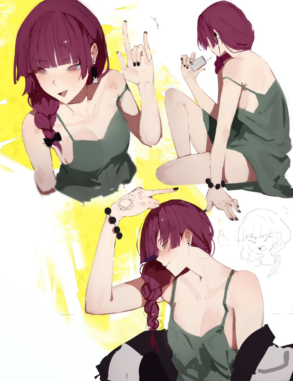 孤独摇滚Twitter：krouw_（crow） ​​​