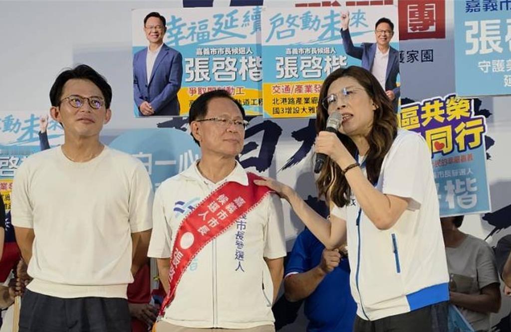 郑丽文、黄国昌合体强力辅选张启楷 暗酸绿营王美惠
国民党主席郑丽文、民众党主席黄