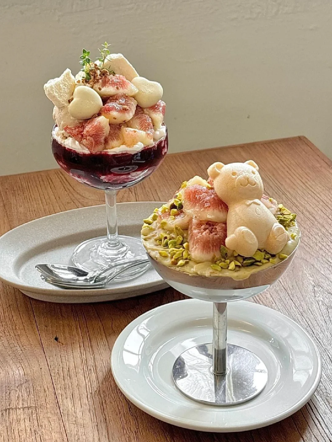 🇰🇷首尔人气无花果芭菲……