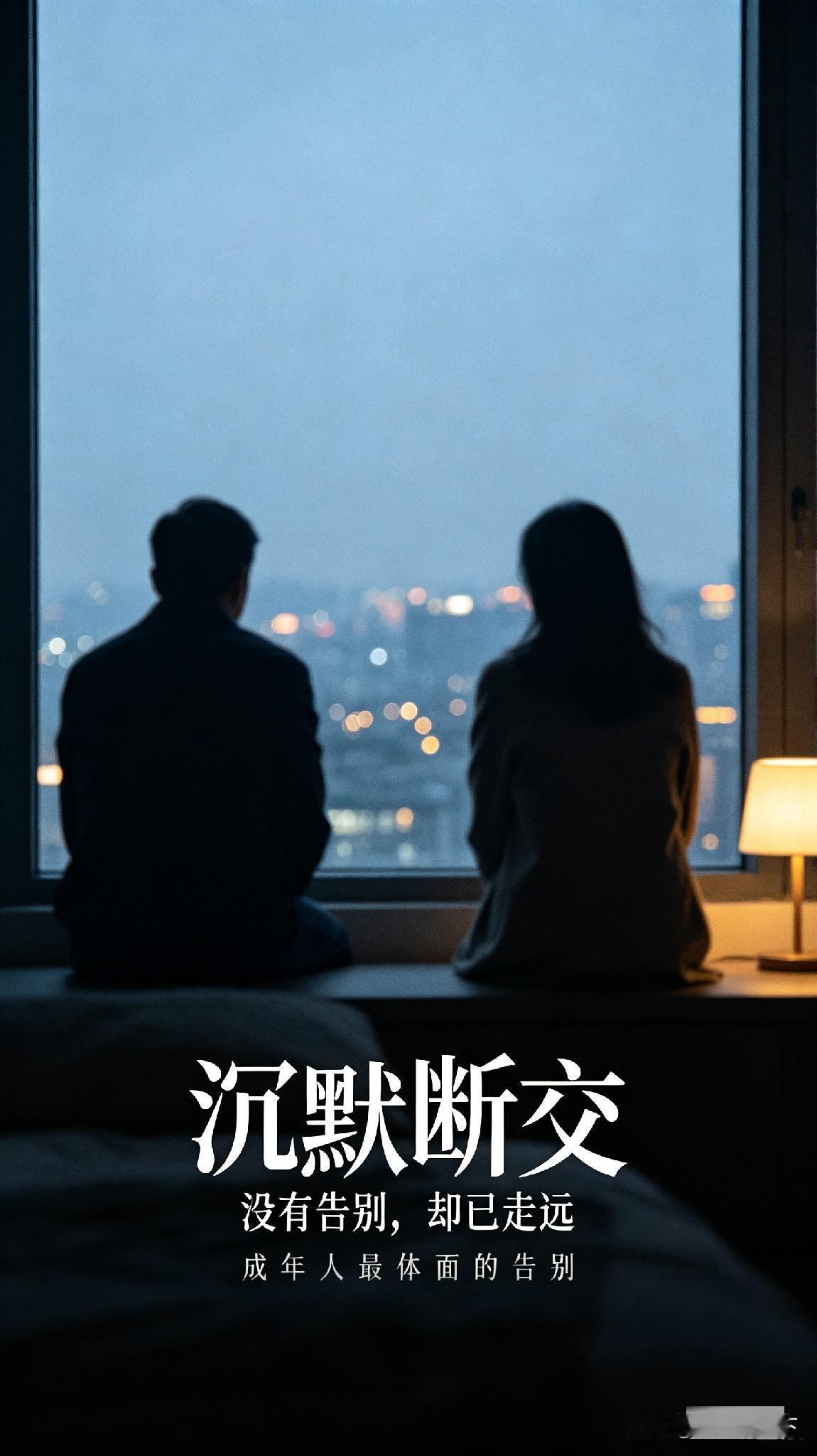 今年最火的成年人绝交方式：沉默断交
 
今年很流行一个词，叫沉默断交。
 
终于