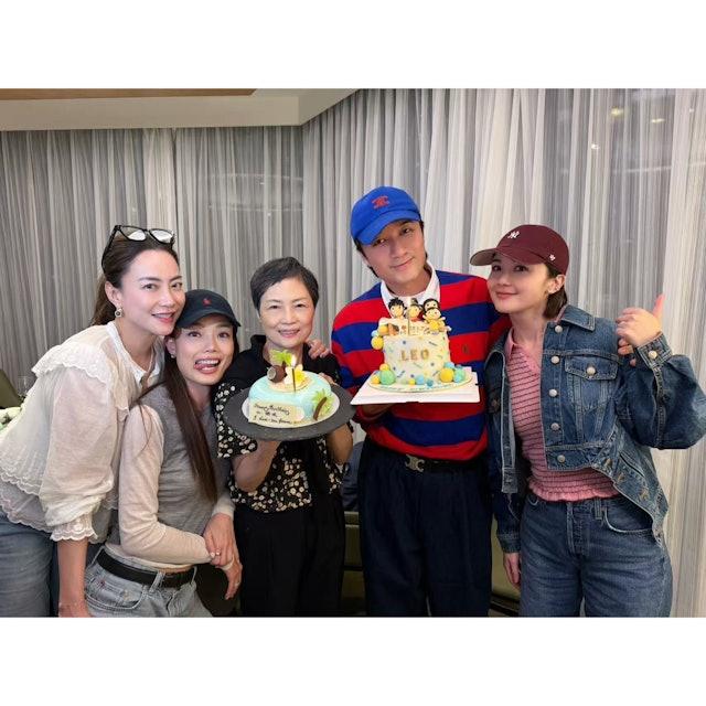 近日古巨基迎来生日，一众圈中好友纷纷到场庆贺，霍汶希、容祖儿、阿Sa等人齐聚，现