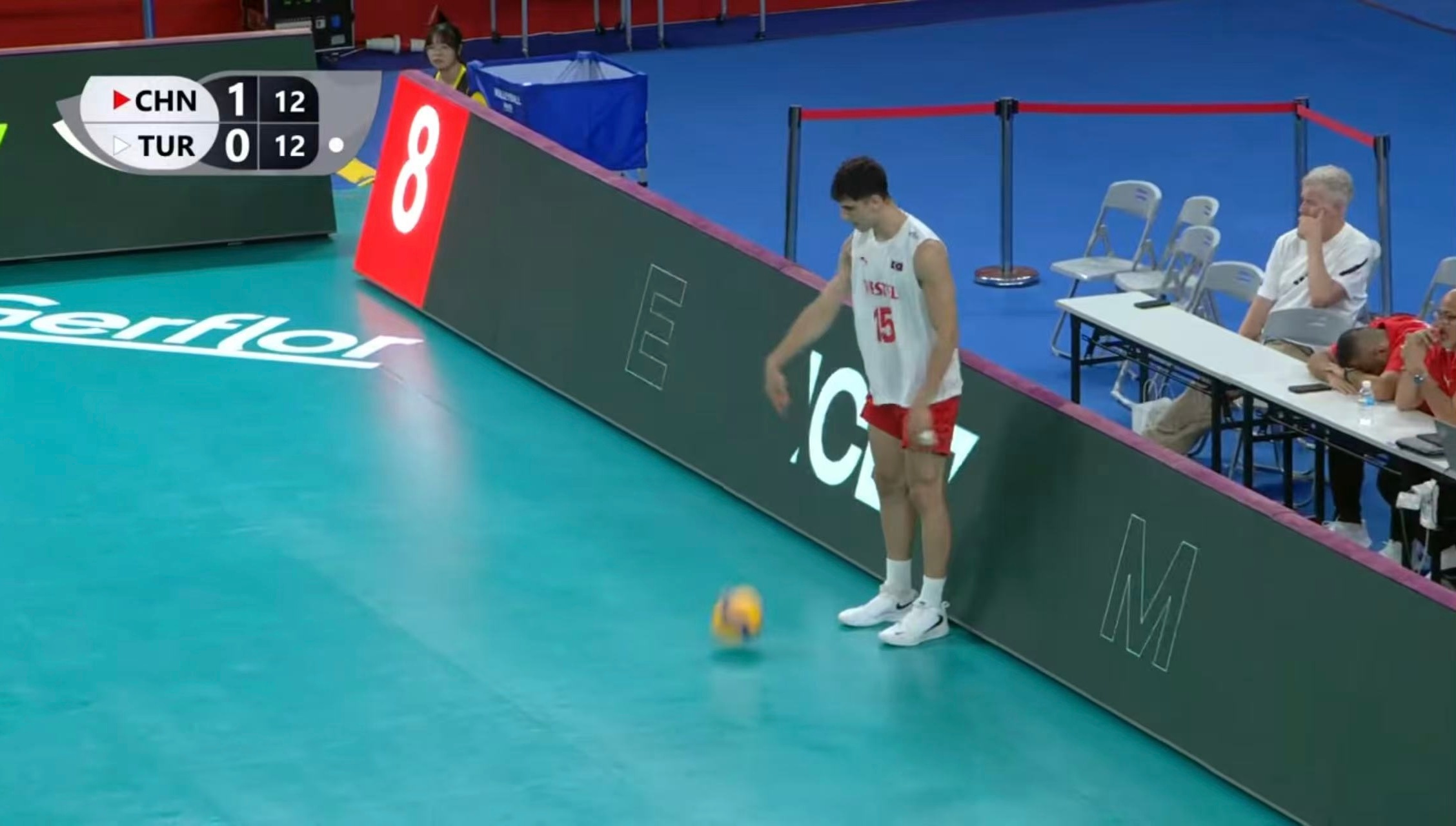 海宁现场观战U21男排世锦赛：中国🇨🇳vs土耳其🇹🇷2025年世界u21