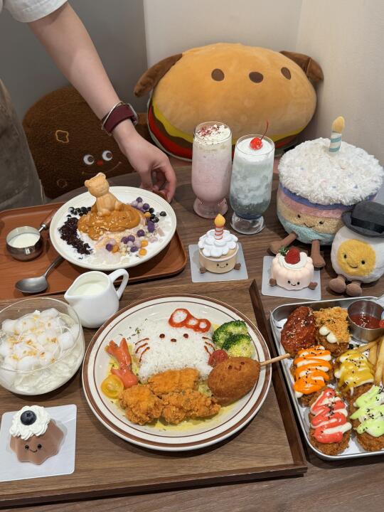 南京！！新街口！！萌萌漫画料理🍴