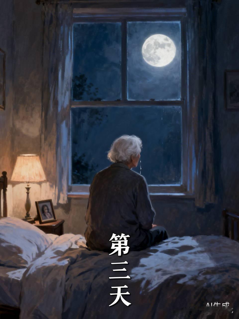 儿子去上班了，第三天，婆婆居然夜里偷偷的哭了。
这个月儿子辞掉了他实习期间的工作