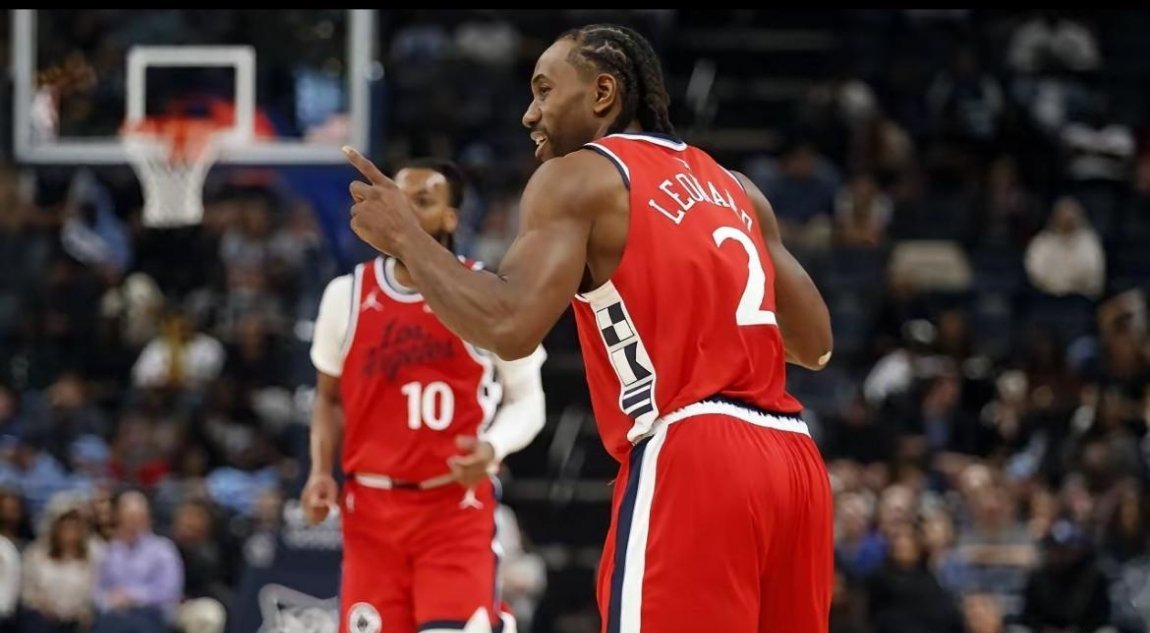 NBA 没想到吧！伦纳德本赛季出场数在快船队内算多了：1、邓恩——32岁，打了7