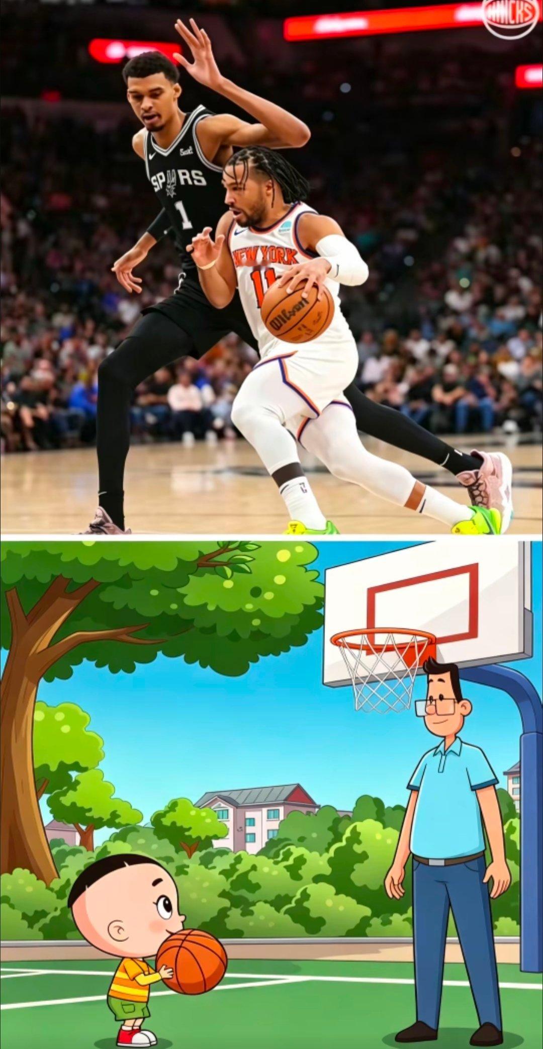 用不用这么应景儿啊：大头儿子小头爸爸nba吐槽大会文班亚马马刺
