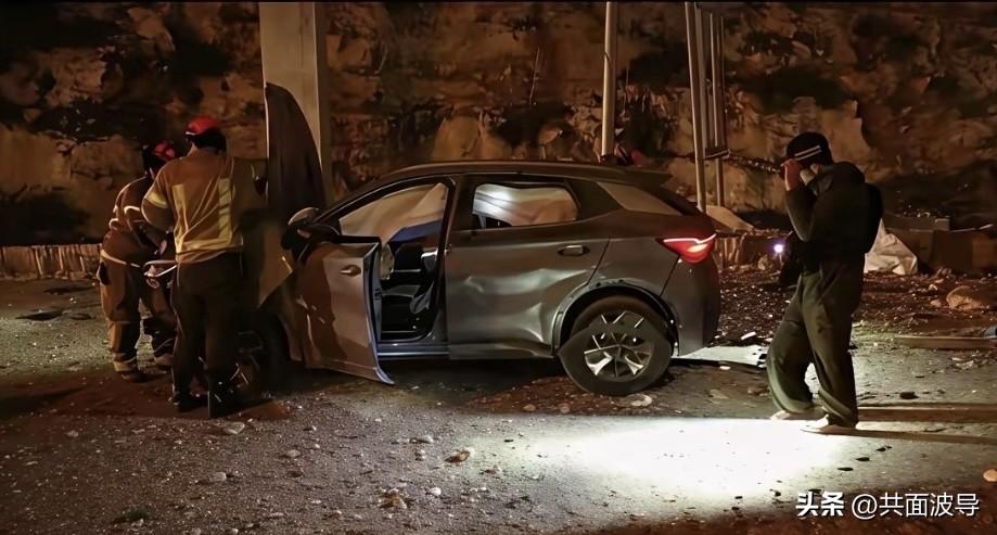 比亚迪一战成名，接了一发导弹，结果什么事也没有，成员也没有严重受伤。美国以色列伊