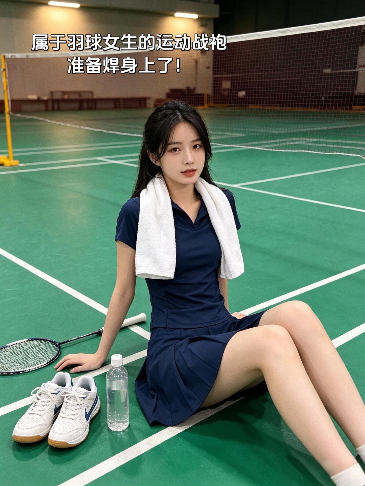 属于羽球女生的运动战袍
准备焊身上了！
