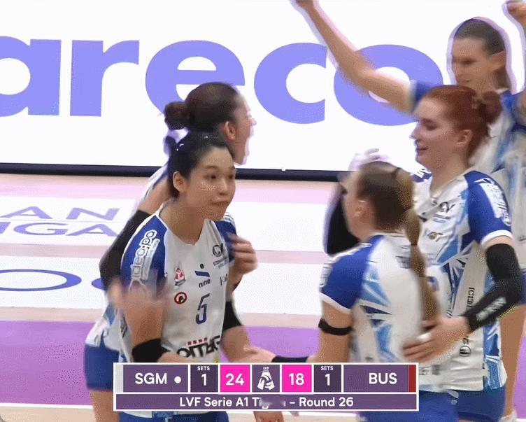 之前有自媒体报道庄宇珊在意大利圣乔瓦尼俱乐部的比赛结束了，庄宇珊是去土耳其费内巴