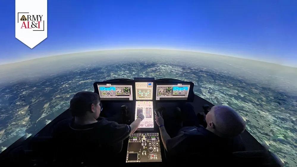 FLRAA团队向第25战斗航空旅指挥官马修·舍尔上校展示了他的士兵们可以期待的F