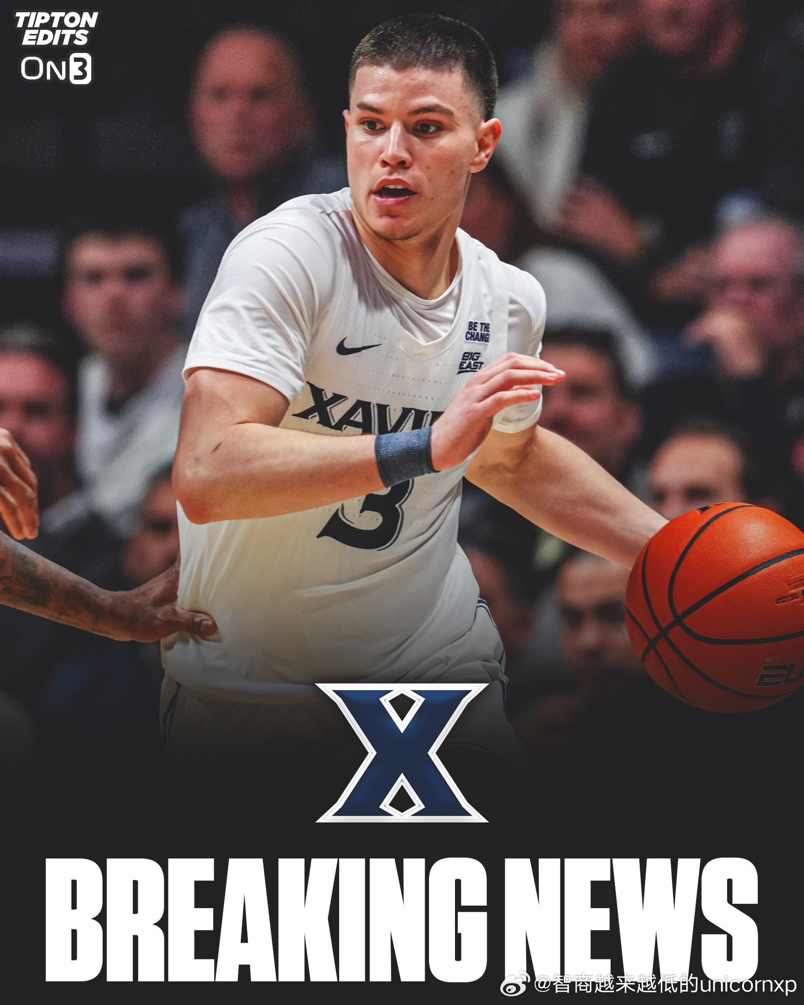 拥有NCAA一级联赛最神奇的名字之一，泽维尔大学后卫All Wright申请转校