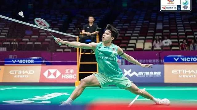 北京时间7月29日上午，刚刚结束了一场2026中国台北羽毛球公开赛男单1/16决