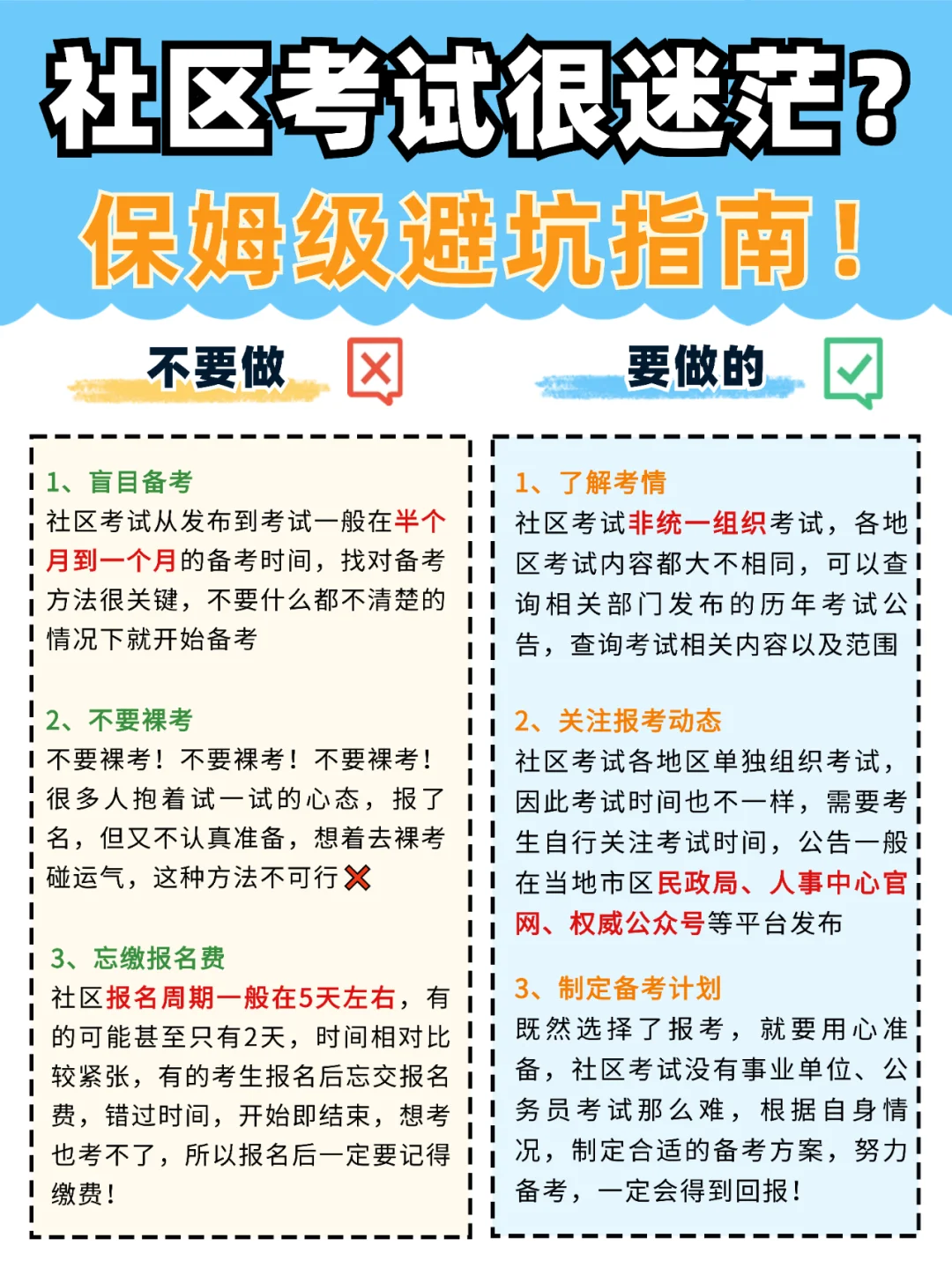 对社区考试一无所知？小白进来抄作业了💢