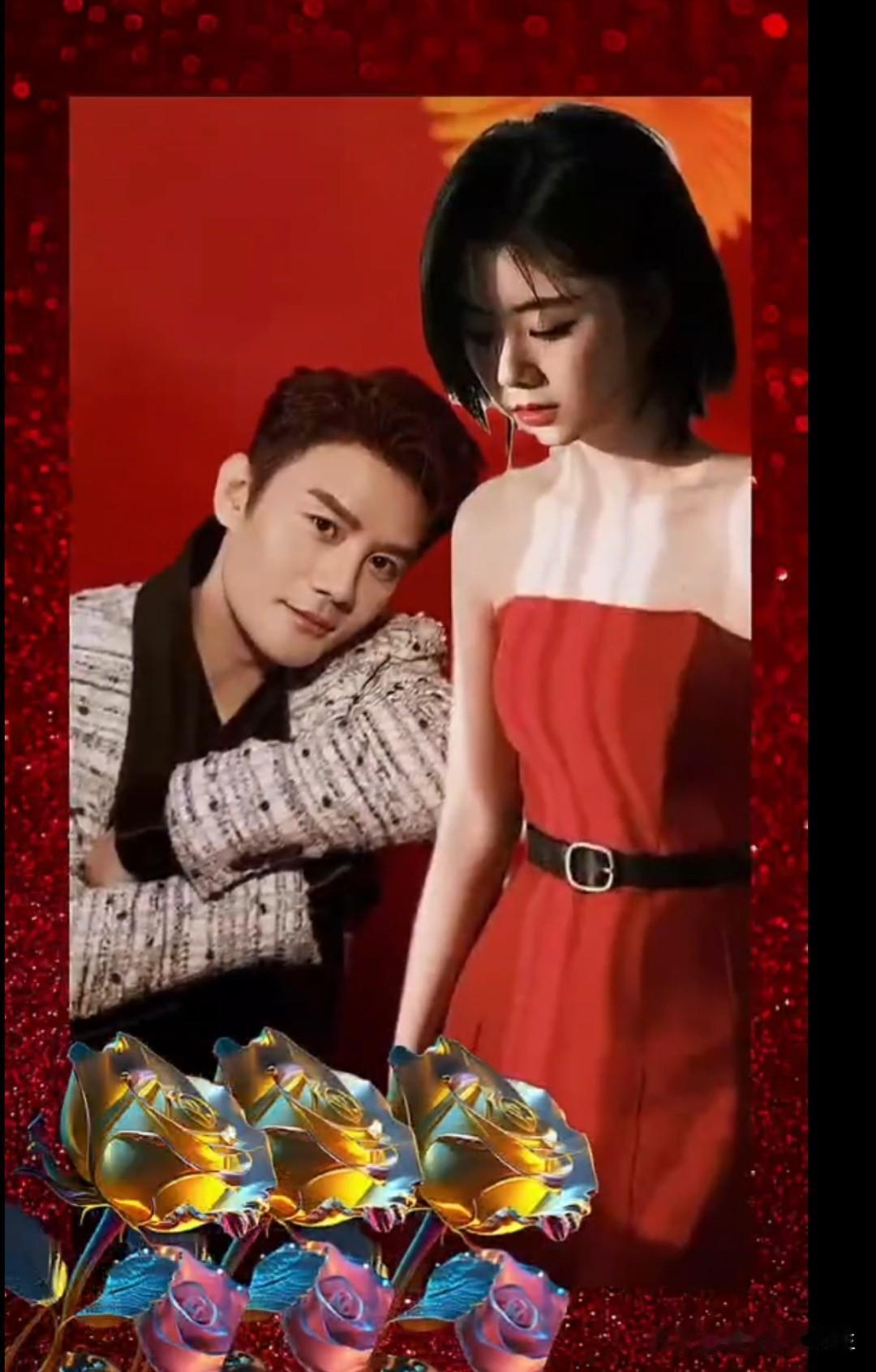 王凯和谭松韵同框氛围感绝了！这拍摄地选得像神话现场，二搭期待值拉满✨ 🌹🌹?