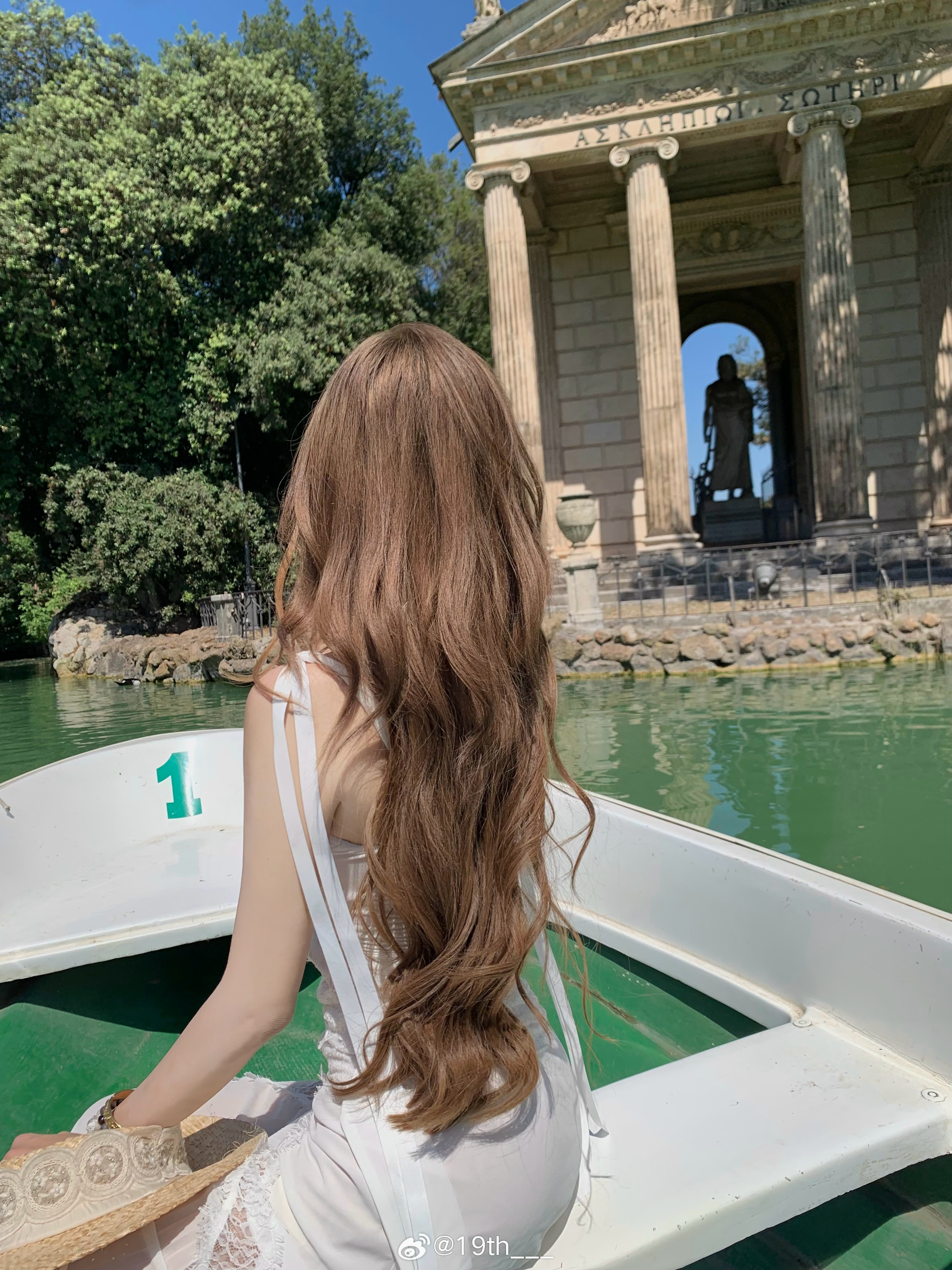 人生荒芜 所以春天周而复始🍃Lake Days🤍在油画里划船就会抵达神庙🏛