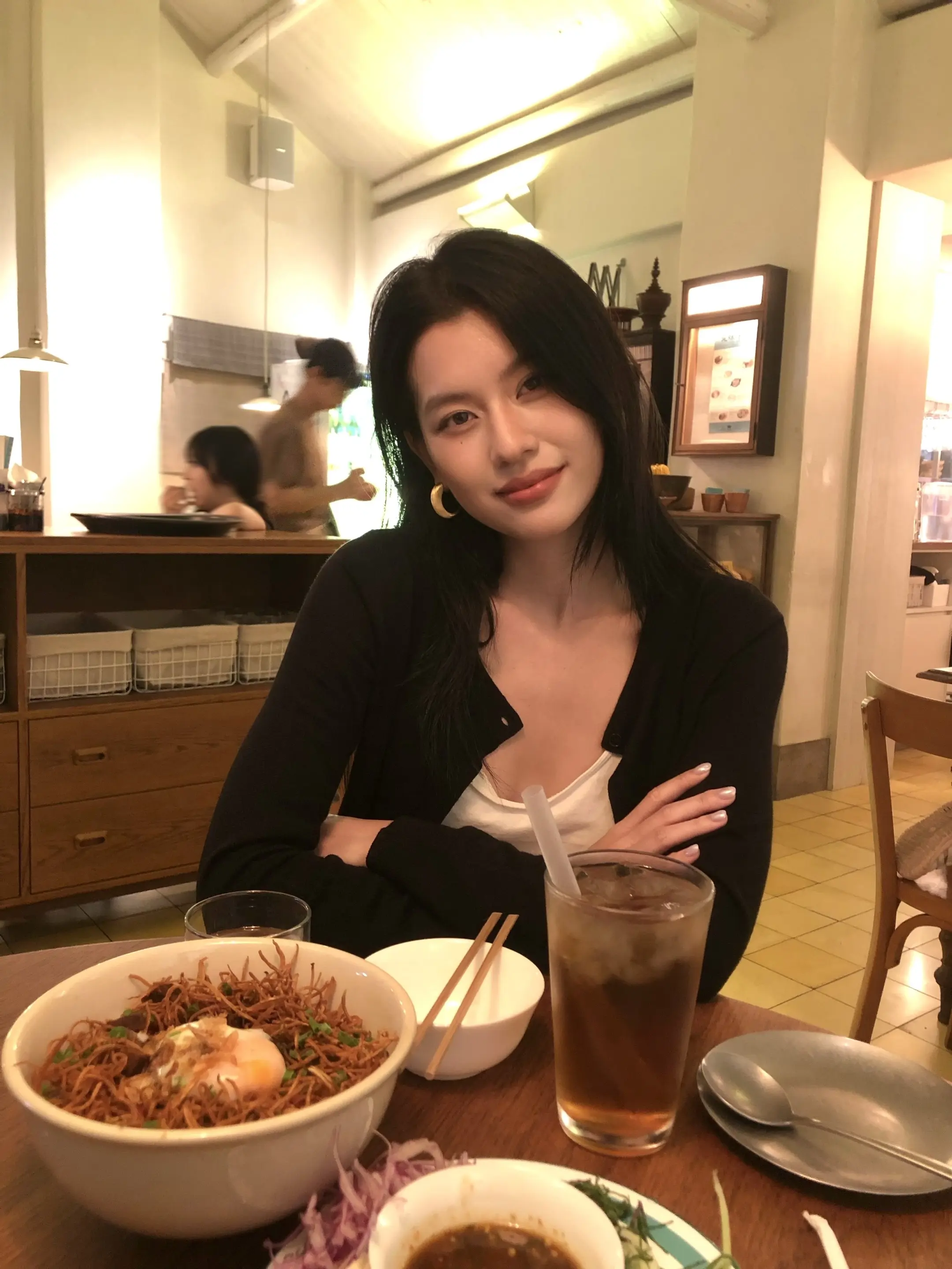 没有完美的人 你喜欢她 她就完美