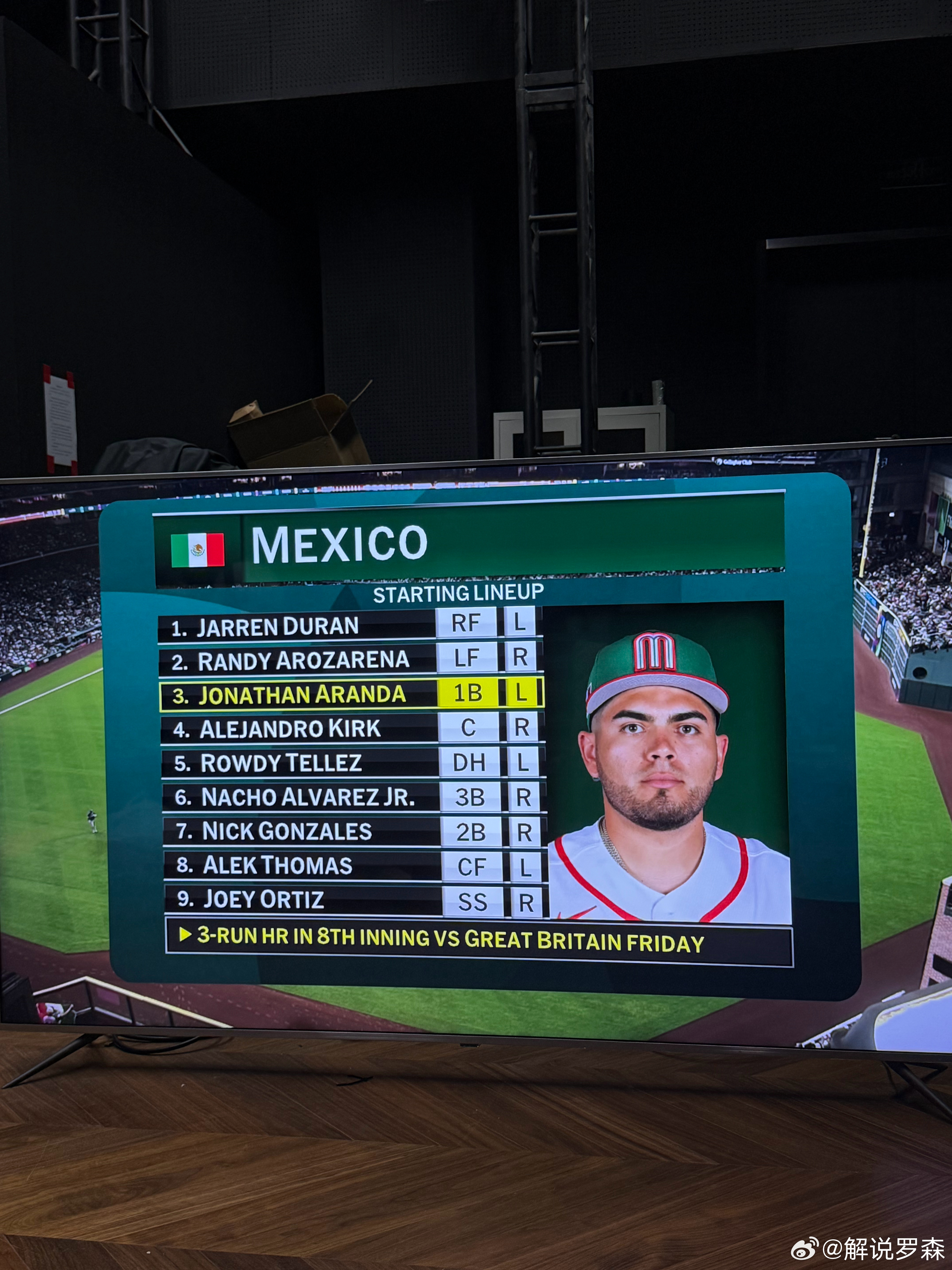 希望墨西哥能火力全开，5局下班