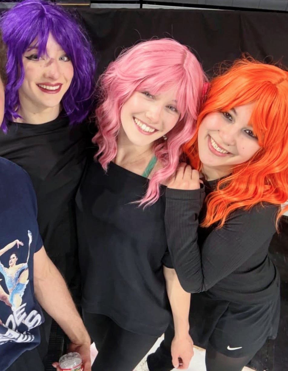 ⛸️刀锋天使💜💗🧡三人三色❤🔥 
