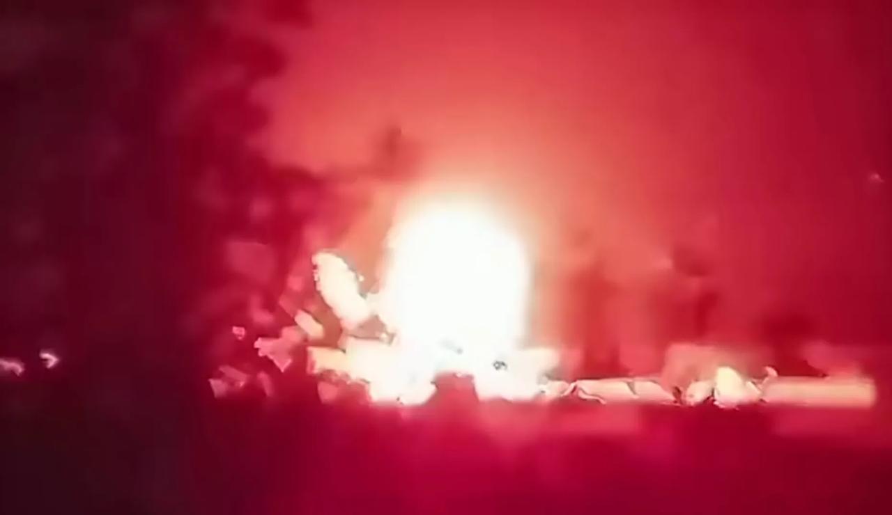 当地时间昨天晚上，伊朗人发射了数架“见证者”-136无人机攻击了伊拉克北部库尔德