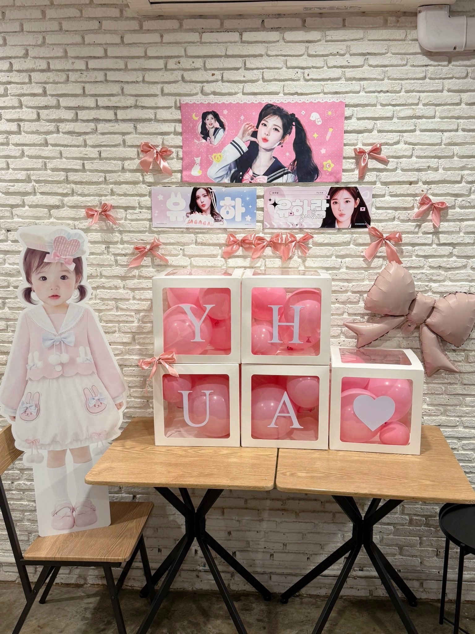 泰国粉丝布置的生咖好萌的氛围吧…._ycpprta/yuhabunnie_th/