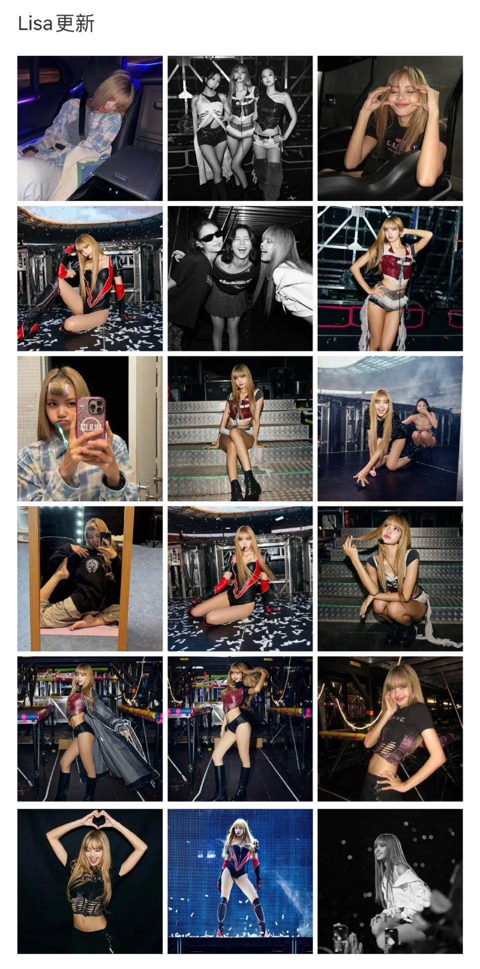Lisa更新BLACKPINK合照新图 暂时缺少玫瑰姐朴彩英? ​​​