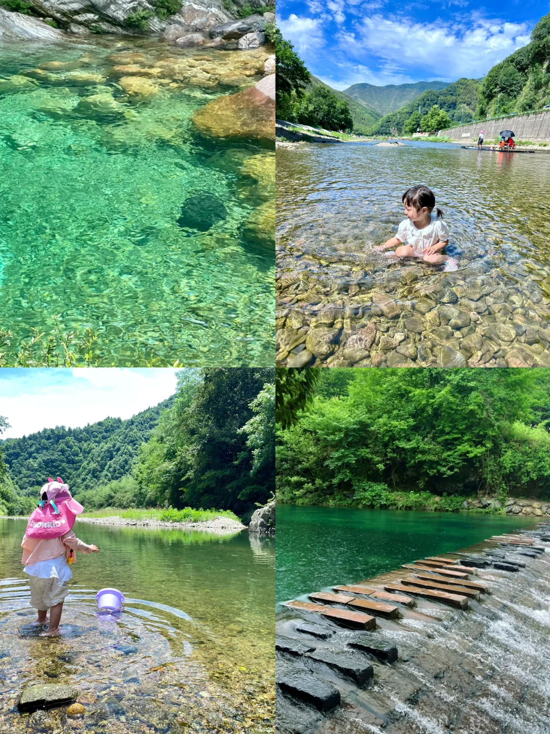 皖南亲子游|溯溪玩水避暑✔️7️⃣大路线全攻略
