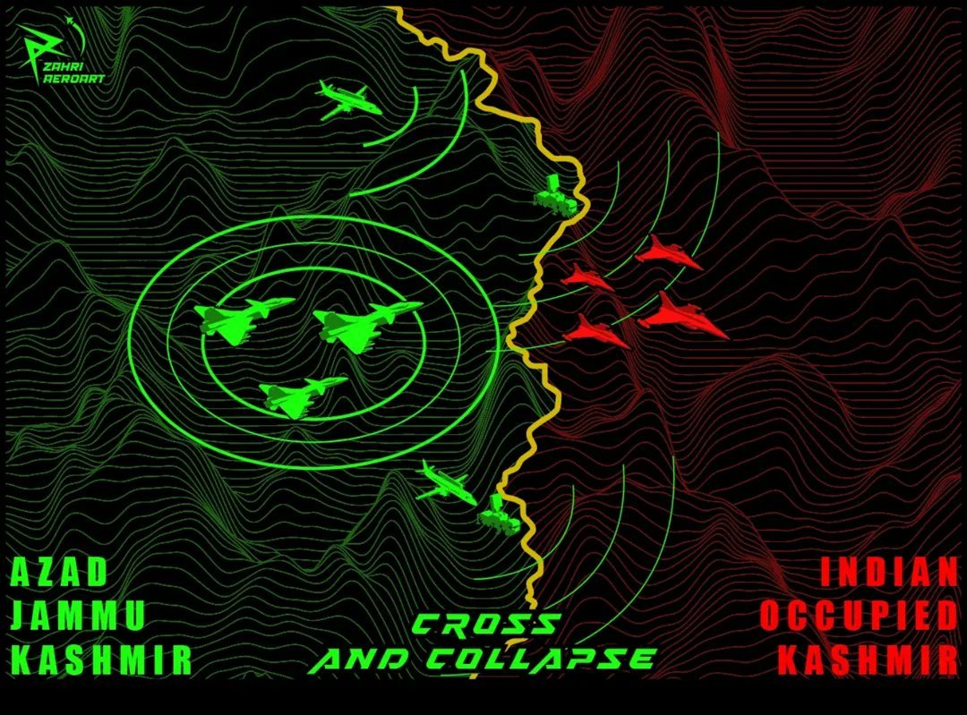 4月30日夜间事件纪实：当晚，印巴战机在控制线附近爆发紧张对峙，印度出动了包括“