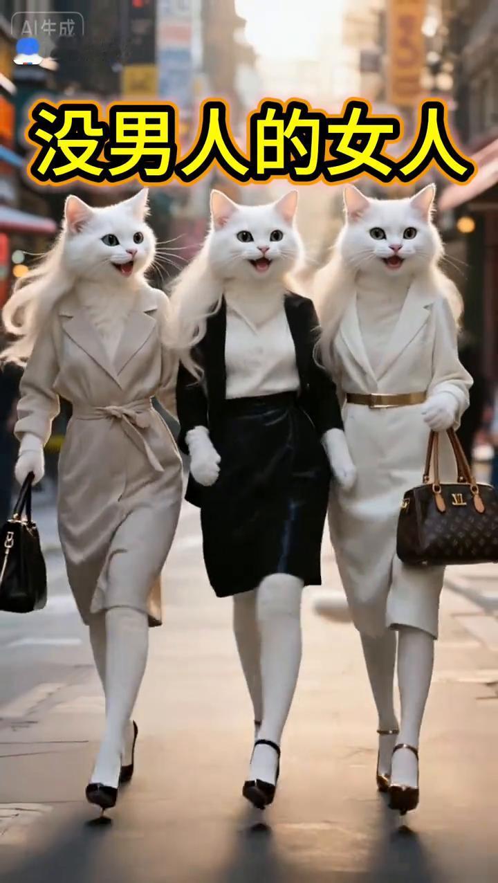 没男人的女人，有男人的女人。