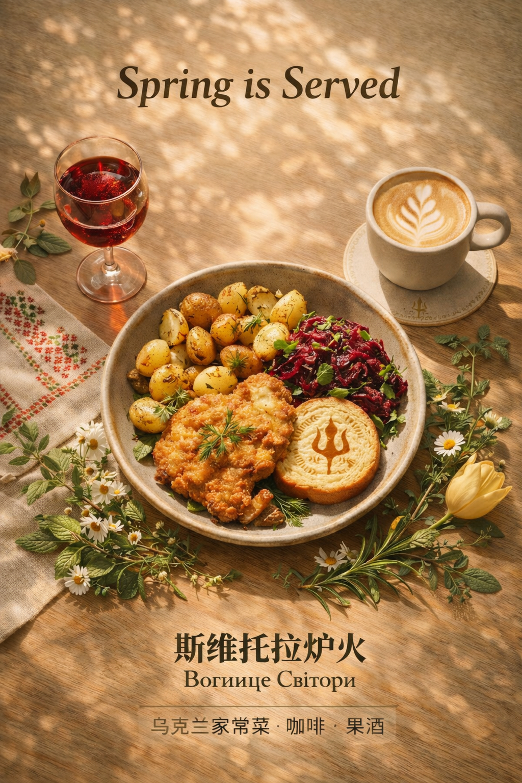 乌克兰本土餐饮连锁品牌Вогнище Світори （斯维托拉炉火）合伙人招募