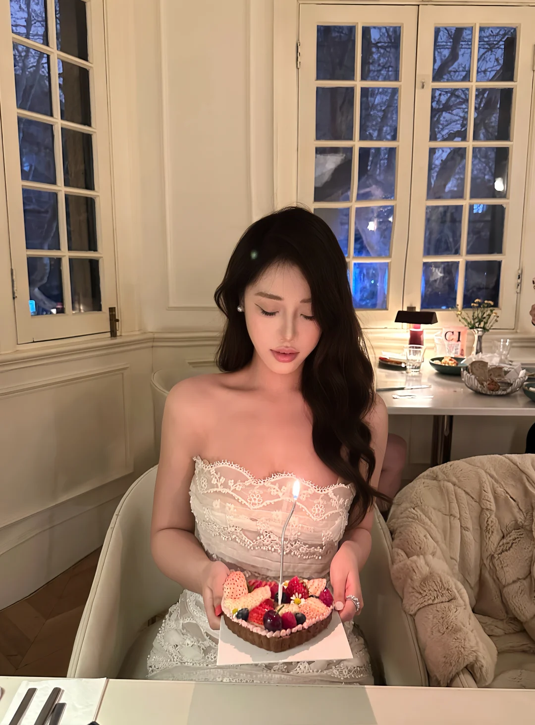 Make a strawberry-flavored wish～