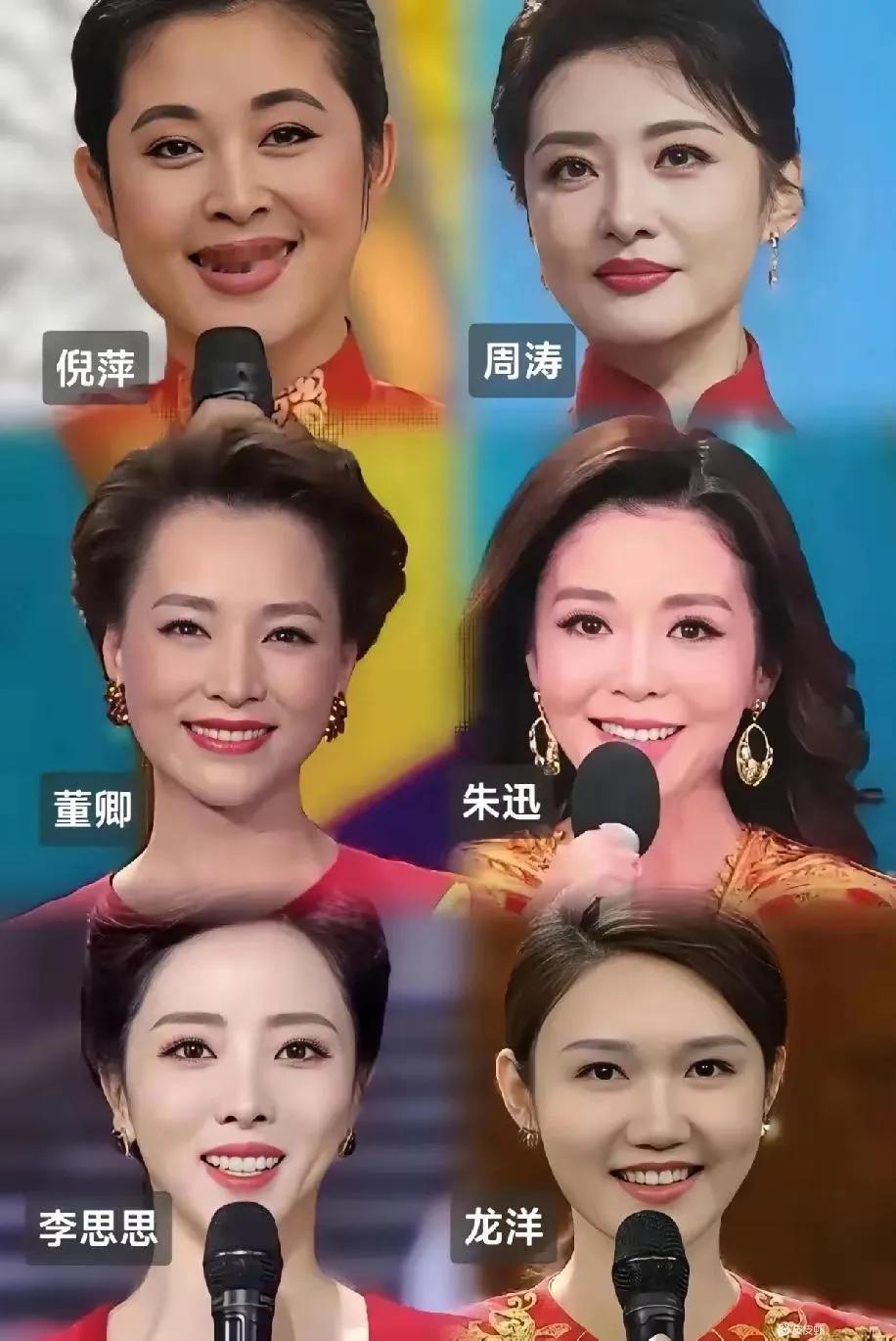央视舞台上的女神们，的确是各有各的美，这么一对比，我觉得周涛和朱迅有一直特别的美