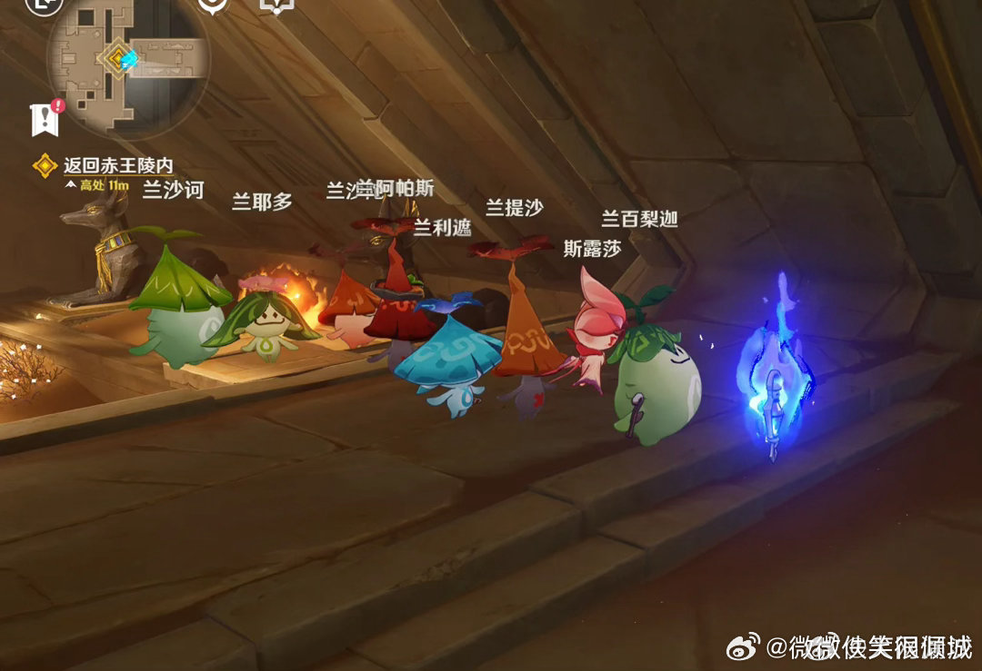 就蓝白离家这肚量，一看就是这群小生物里面官最大的，难怪老灯带它们去春游它排队伍第