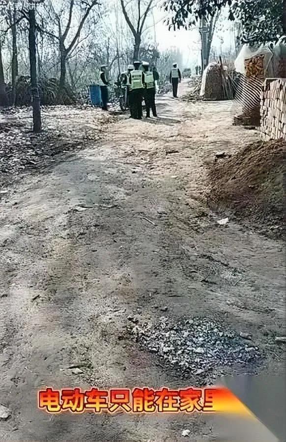 农村查电三轮这事，越想越拧巴。

村头那田埂路，平时连狗都跑不开，咋就不让骑了？