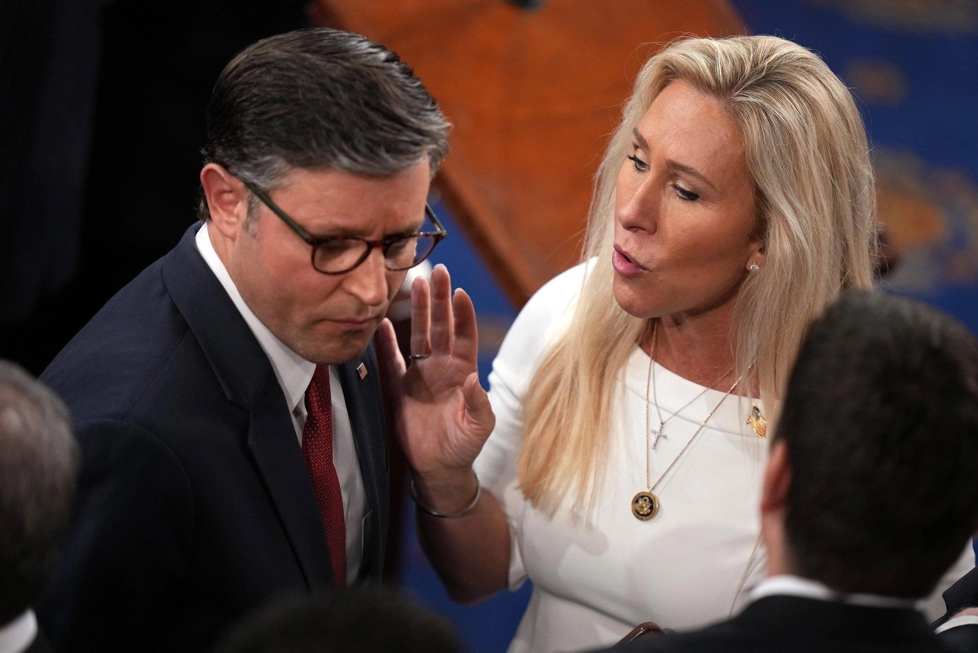 三名了解佐治亚州共和党众议员玛乔丽・泰勒・格林相关行动的消息人士向 MS NOW